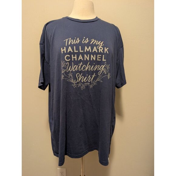 This is my Hallmark Channel watching shirt Graphic Print XXL T-Shirt - Picture 1 of 5
